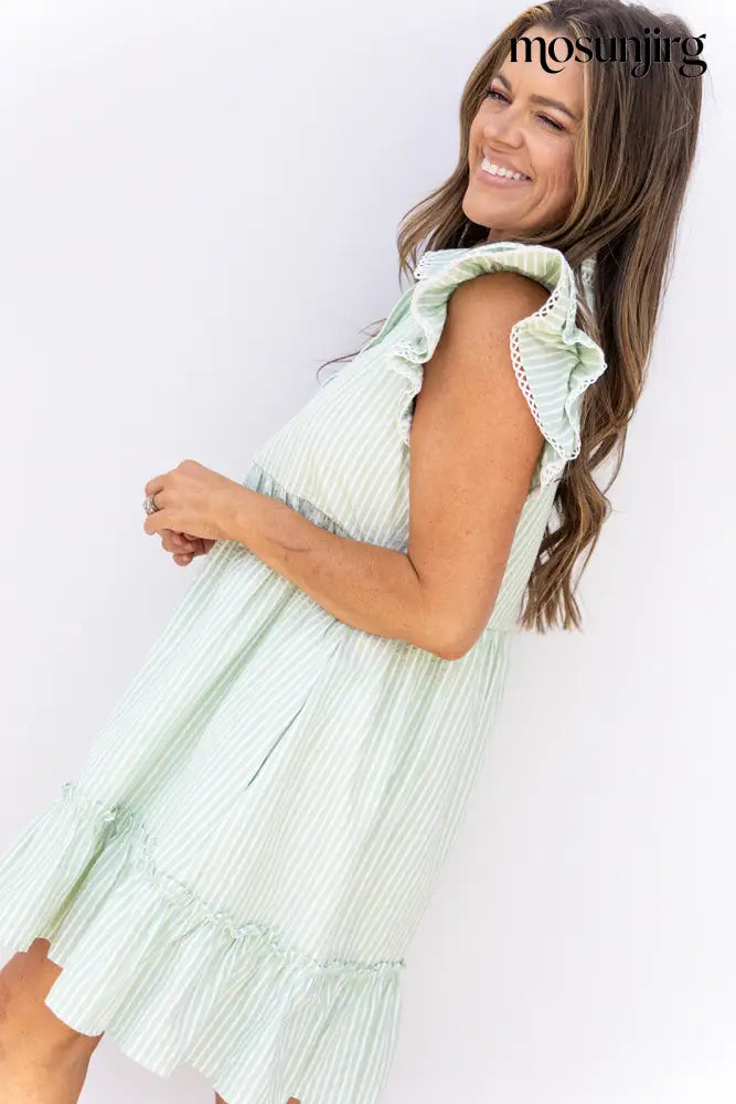 Apple Of My Eye Dress - Mint