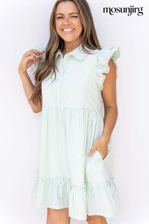 Apple Of My Eye Dress - Mint