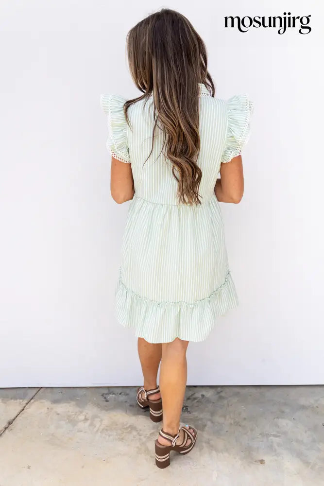 Apple Of My Eye Dress - Mint
