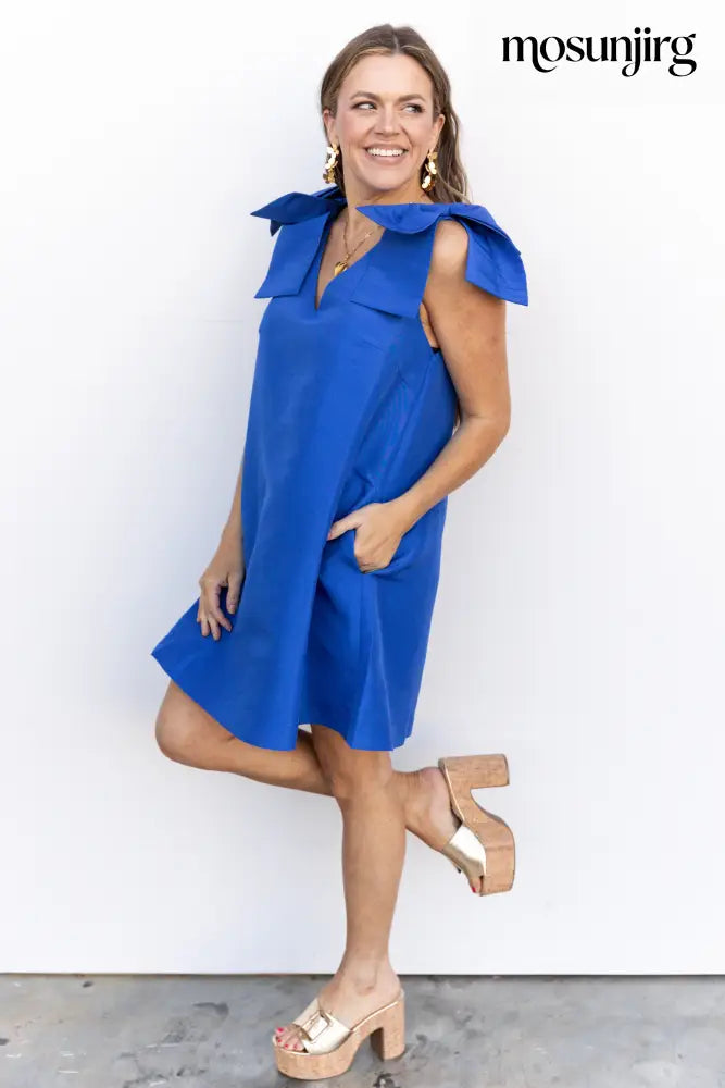 Be That Girl Dress - Cobalt Blue