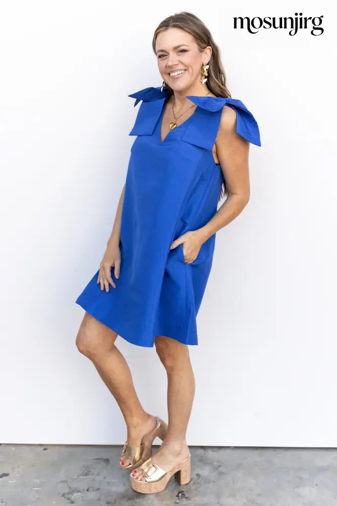 Be That Girl Dress - Cobalt Blue