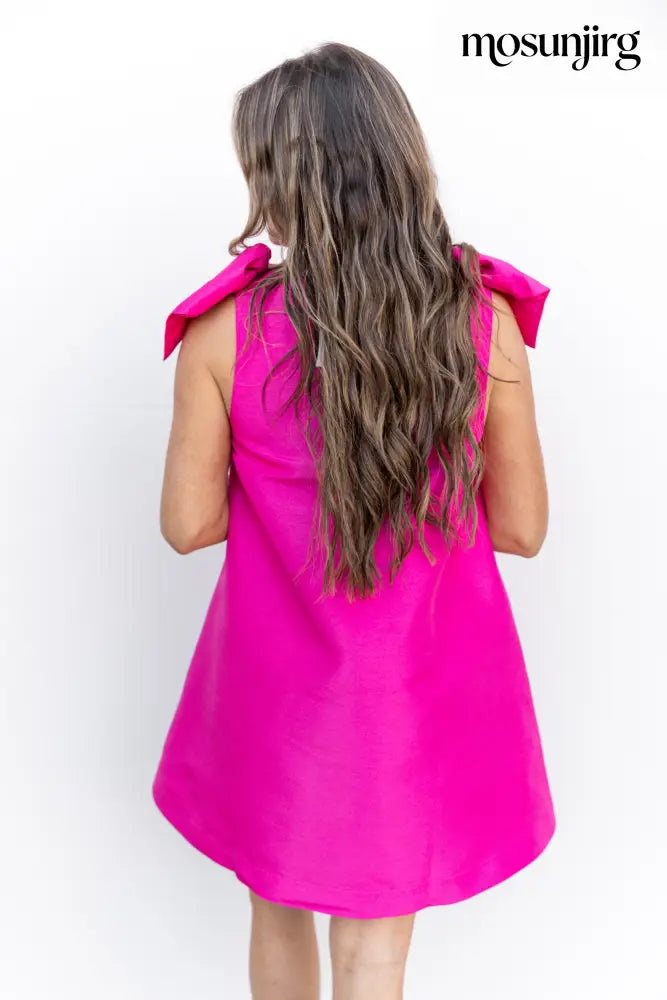Be That Girl Dress - Fuschia
