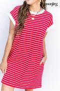 Change My Mind Dress - Ruby