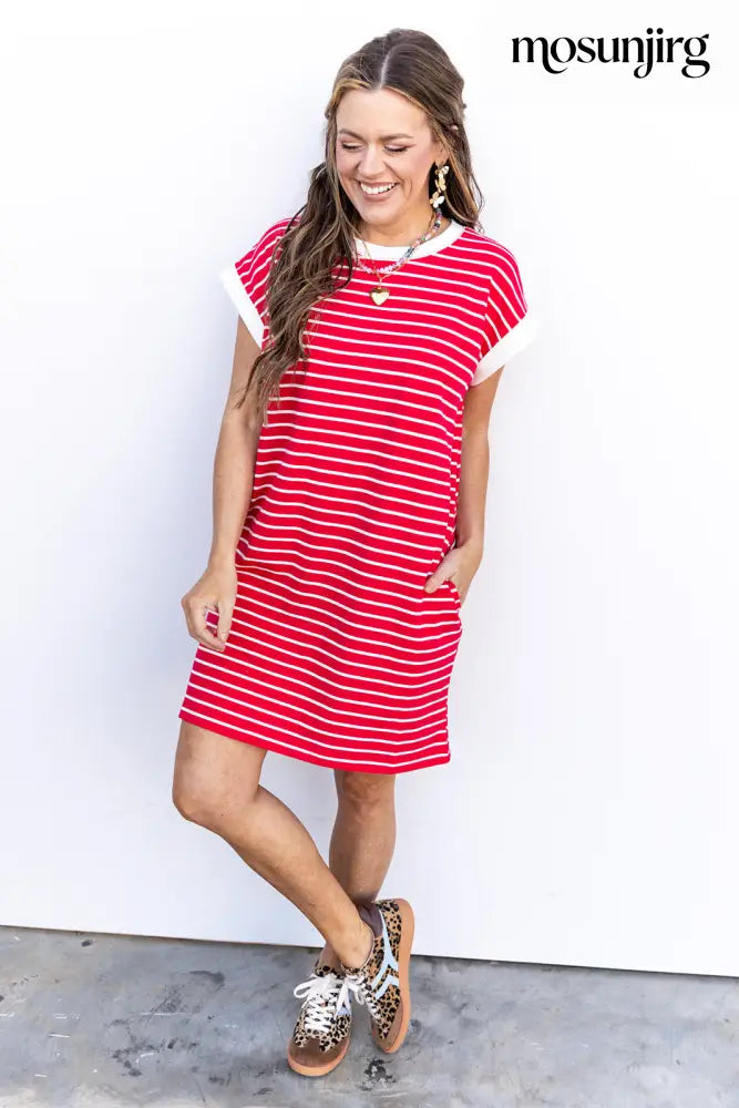 Change My Mind Dress - Ruby