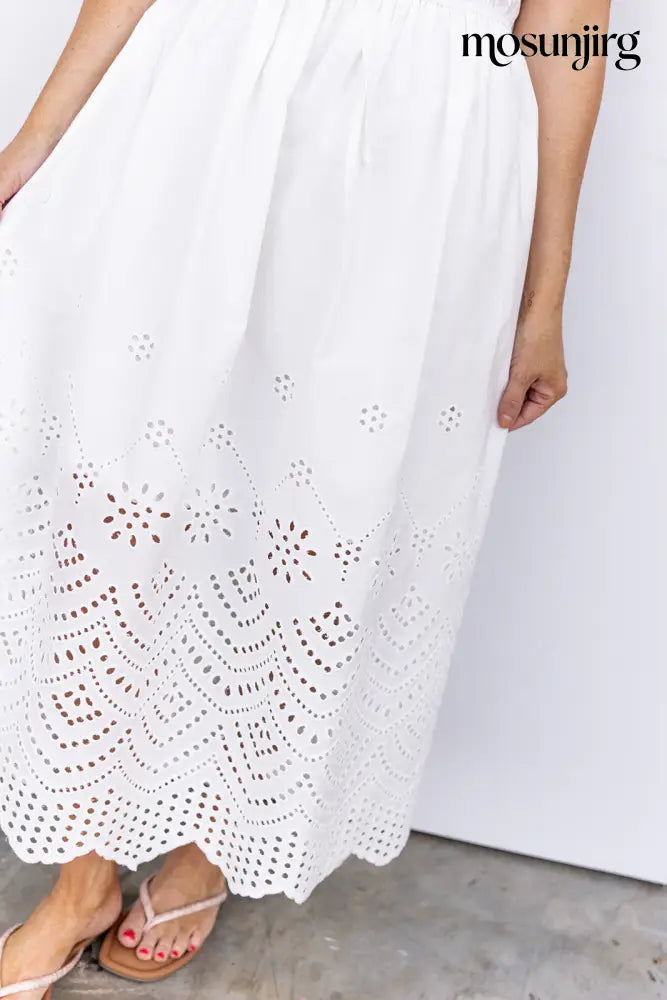 Change Of Heart Midi Dress - Off White