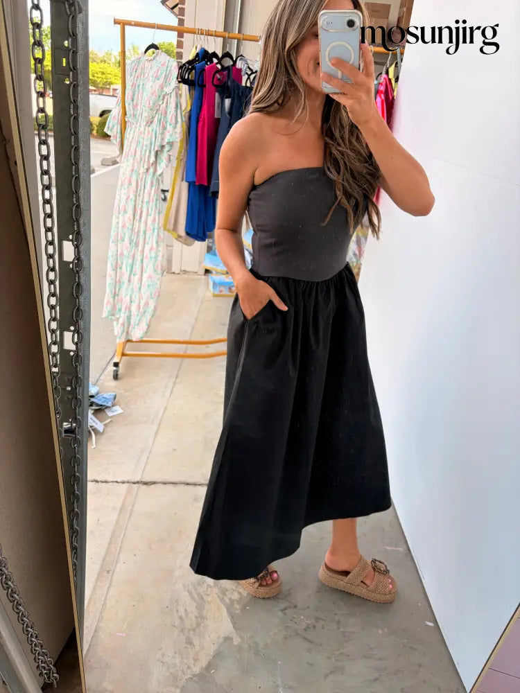 Could’ve Had It All Dress - Black