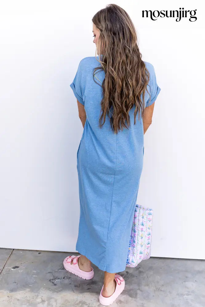 Day Drinkin Midi - H Ocean Blue