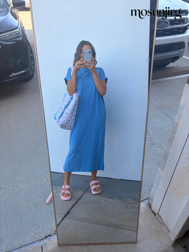 Day Drinkin Midi - H Ocean Blue