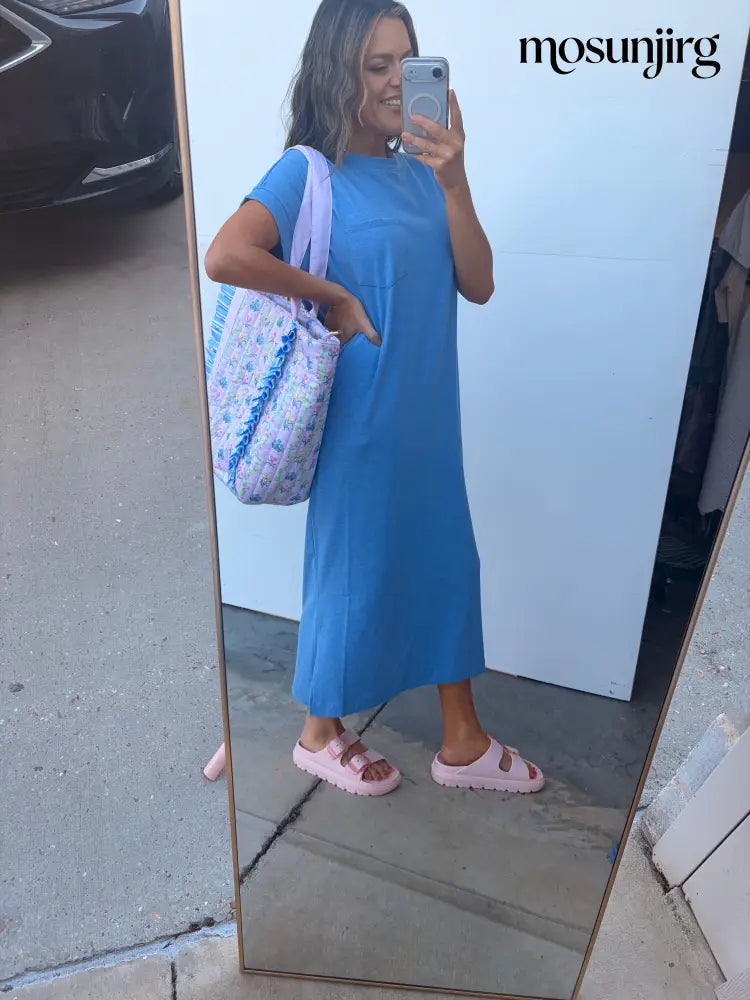 Day Drinkin Midi - H Ocean Blue