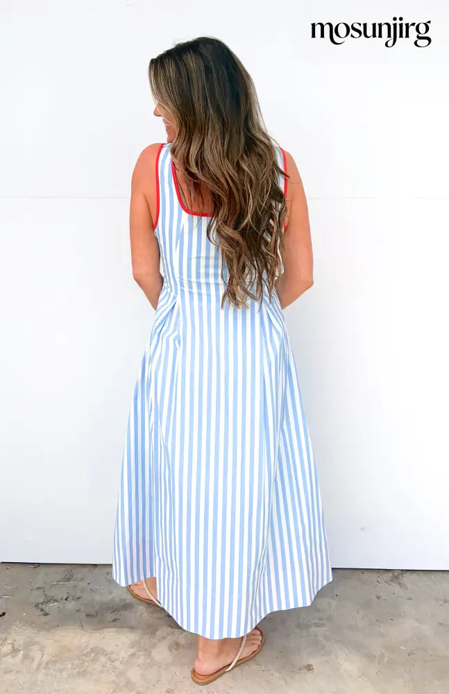 Dreaming Of Summer Dress - LT. Blue