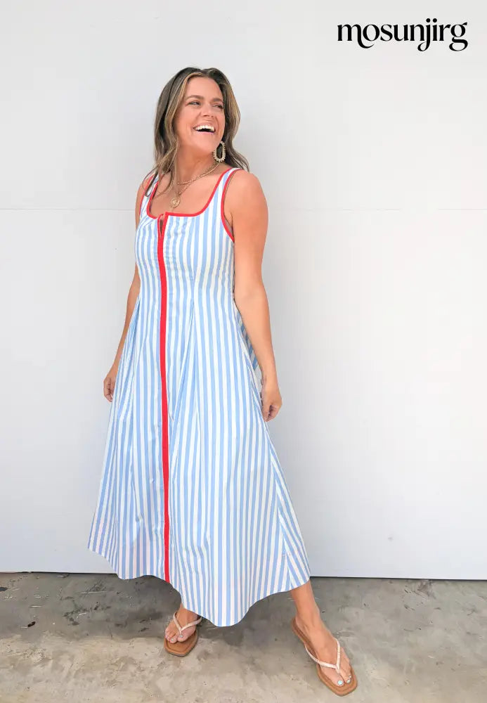 Dreaming Of Summer Dress - LT. Blue
