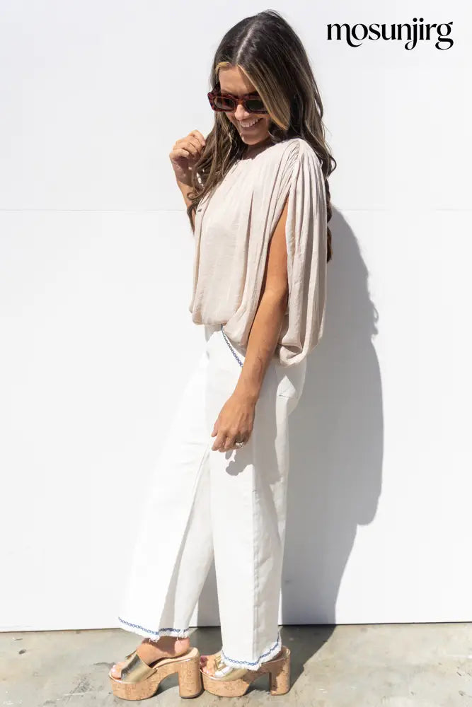 Heart Like A Truck Blouse - Papyrus