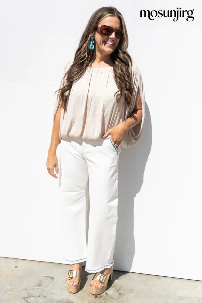 Heart Like A Truck Blouse - Papyrus