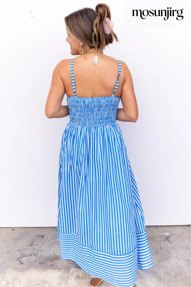Lifestyle Midi Dress - Blue