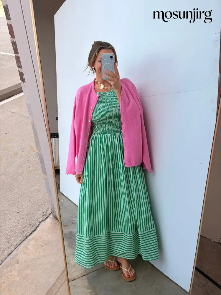 Lifestyle Midi Dress - Green