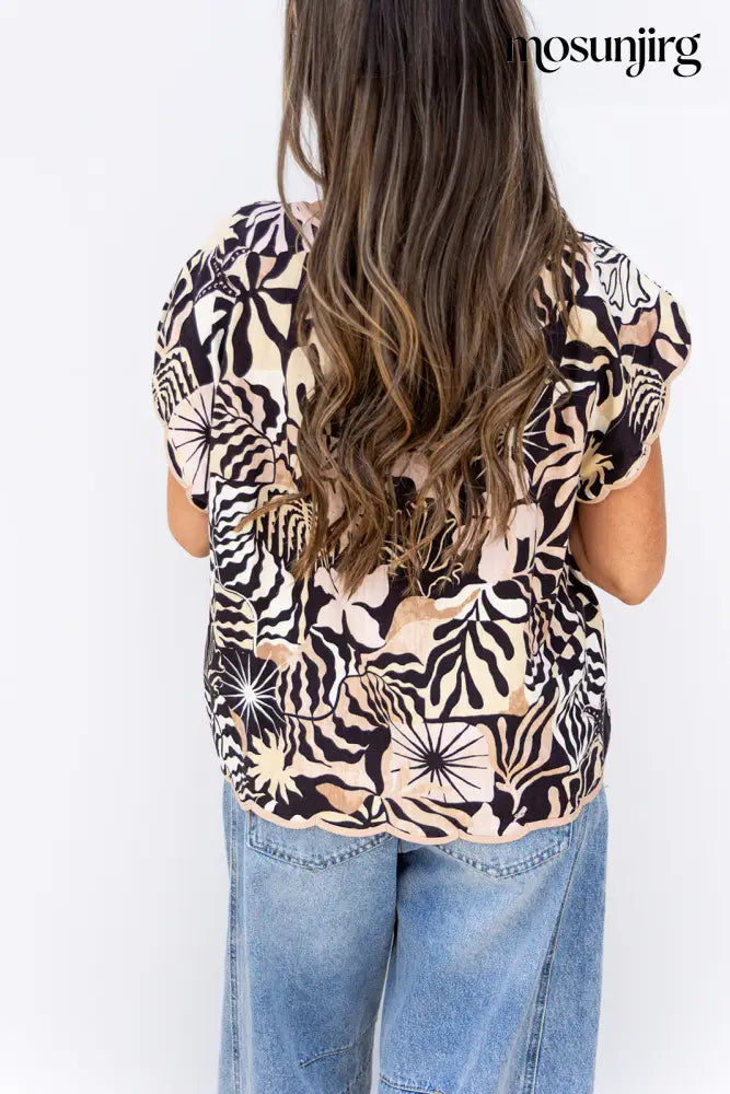 Miami Top - Black Multi