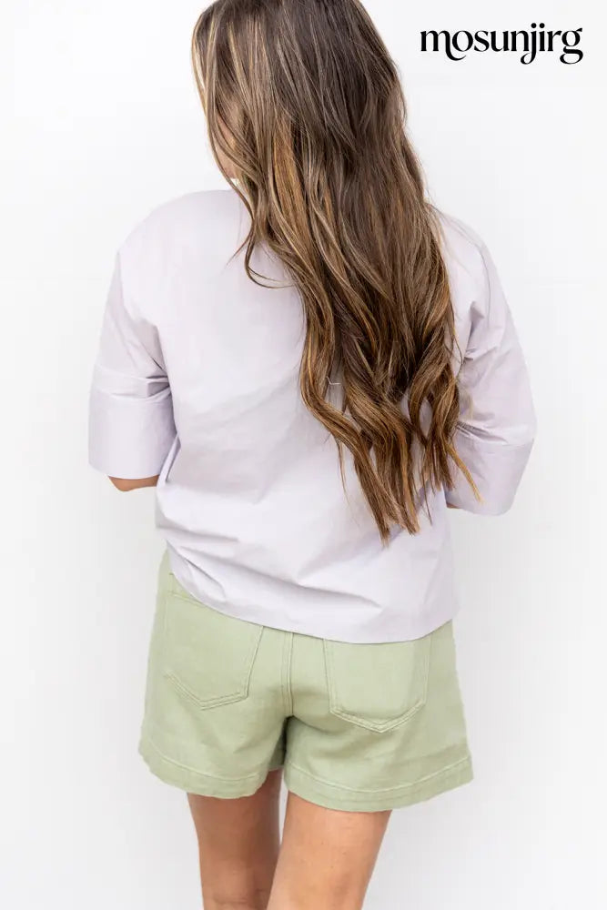 Need You Now Blouse - Lavender