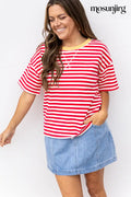 Soon As I Get Home Top - Red