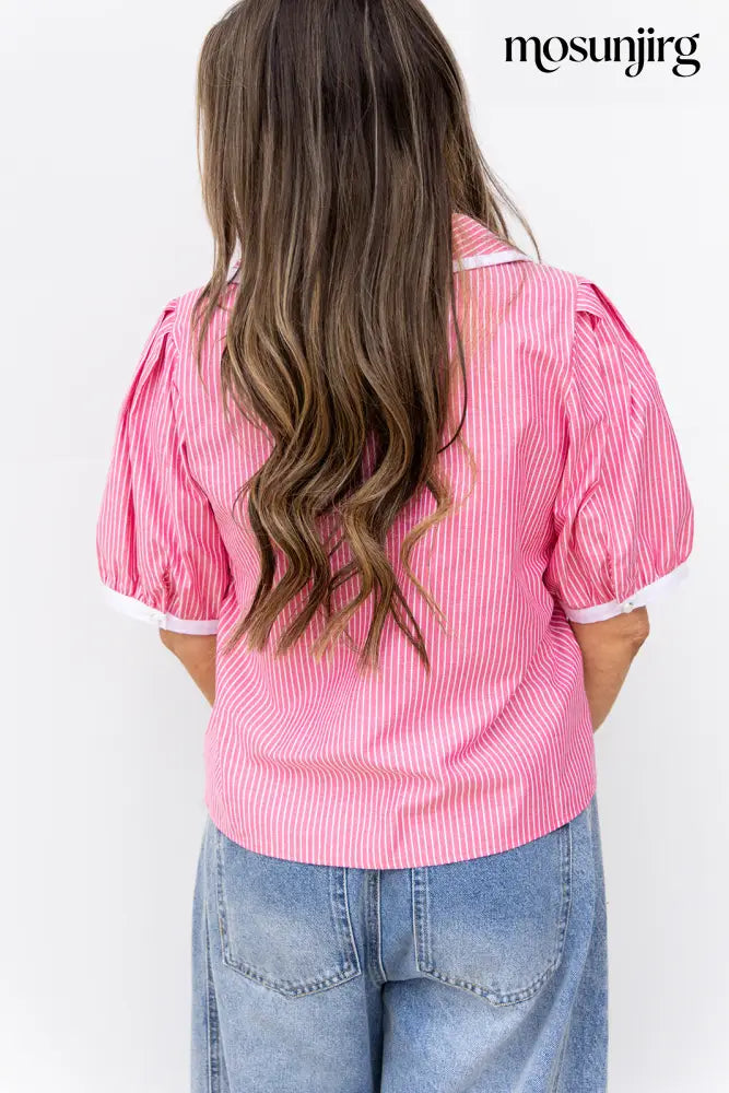 Stairway To Heaven Blouse - Red