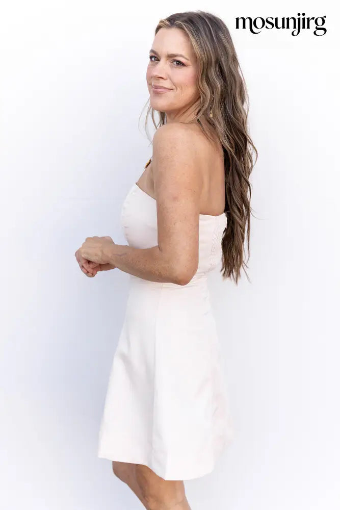 Wish You Were Here Dress - Natural