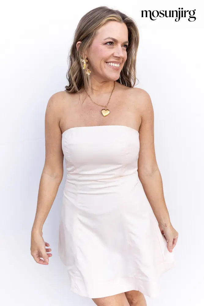 Wish You Were Here Dress - Natural